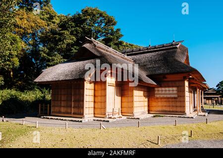 Traditionelle japanische Teehaus Stockfoto