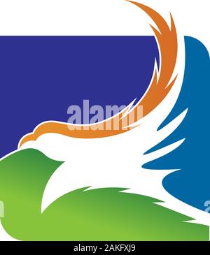 Bird logo Stockfoto