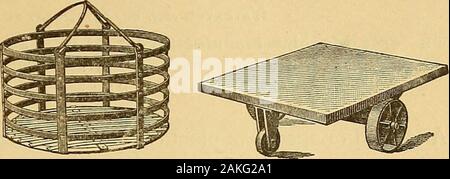 Nachschlagewerk ..interesting Fakten und wertvolle Informationen für die Verpacker von Obst, Gemüse und Austern. . Kisten, alle Größen, von den meisten zugelassenen Muster. Stock Truck. Stockfoto