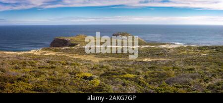 Panorama des Kap der Guten Hoffnung nahe Kapstadt, Südafrika Stockfoto