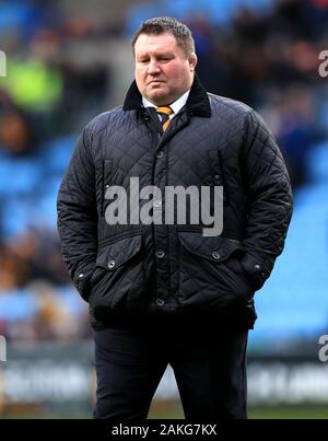 Wespen' Head Coach Dai Junge Stockfoto