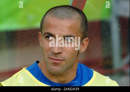 Hannover, 12. Mai 2006, FIFA WM 2006, Italien, Ghana, Gleiches beim HDI-Arena: Alessandro Del Piero vor dem Spiel. Stockfoto