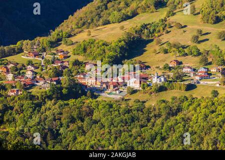 Frankreich, Savoyen, Grand-Aigueblanche, Saint Oyen, Tarentaise Stockfoto