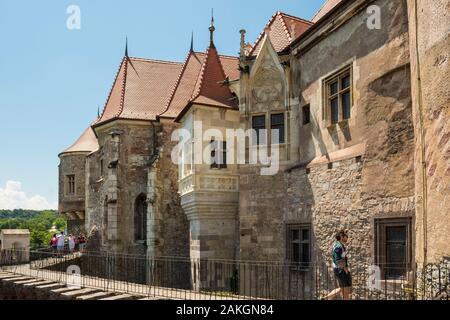 Rumänien, Siebenbürgen, Hunedoara, Corvin Burg aus dem 15. Jahrhundert Stockfoto