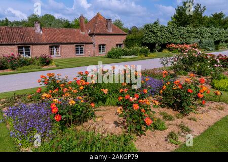 Frankreich, Somme, Authie Tal, Argoules, die Gärten von Valloires Stockfoto