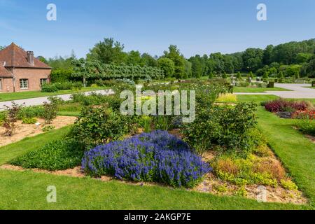 Frankreich, Somme, Authie Tal, Argoules, die Gärten von Valloires Stockfoto