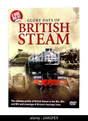 3 Disc Box Set British Steam in den 40er 50er und 60er DVD-Video Stockfoto