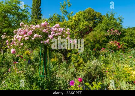 Frankreich, Eure, Giverny, Claude Monets Garten in Giverny in der Normandie Stockfoto