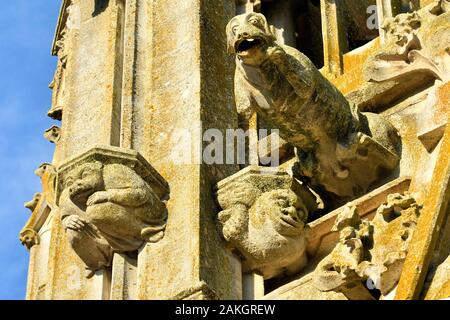 Frankreich, Marne, L'Epine, Zwischenstopp auf dem Weg von St. James als Weltkulturerbe der UNESCO, Notre-Dame-Basilika aufgeführt Stockfoto