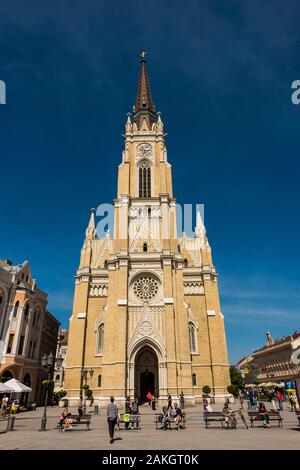 Serbien, Ba č ka, Novi Sad, die katholische Kirche der Mariä Namen Stockfoto