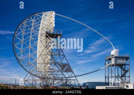 Spanien, Kanarische Inseln, La Palma, Parque Nacional Caldera de Taburiente National Park, Roque de Los Muchachos Observatorium, das Florian Goebel MAGIC Teleskope, 2009 Stockfoto