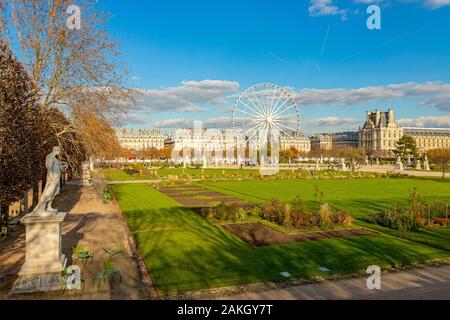 Frankreich, Paris, die Tuileries Garten im Herbst Stockfoto