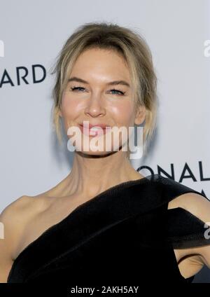 NEW YORK, NEW YORK - Januar 08: Rene'e Zellweger besucht die 2020 National Board of Review Gala am Januar 08, 2020 in New York City.Credit: John Palmer/Medien Punch Stockfoto