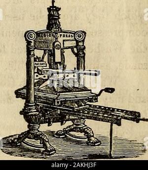 Slater's.. Royal National kommerzielle Verzeichnis und Topographie von Schottland, etc. Kolumbianische drücken. MAXfWIfAS^ WIEIlISg © WENN IM!!. ALBION DRÜCKEN. d 1 ^SELF-ACTING FARBWERK MASCHINEN, STAHL UND KUPFER PLATTE HERSTELLER. Preislisten und TESTIMONIALSSENT FREI. Stockfoto