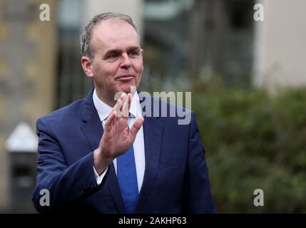 Minister für Bildung Joe McHugh ankommen für eine Regierung Kabinettssitzung auf die Behinderung an der Marino Institut für Bildung in Dublin. Stockfoto