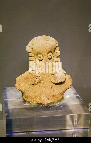 Ägypten, Alexandria, Bibliotheca Alexandrina, das Archäologische Museum, terracotta Abbildung. Stockfoto