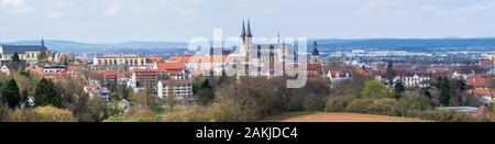Panorama Kloster Michelsberg in Bamberg, Deutschland Stockfoto