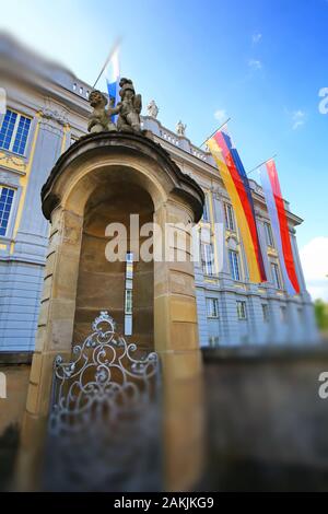 Ansbach ist eine Stadt in Bayern, Residenz Stockfoto