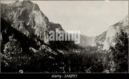 Die Nationalparks Portfolio. Foto: S. H. IVillard Rae See, dem wohl schönsten der High Sierra. Foto: H. C. Tibhitts der berühmten Kings River Canyon Stockfoto