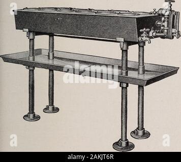 Die moderne Galvaniseur; ein komplettes Buch, voll die elementaren Grundsätze der elektrochemischen Abscheidung von Metallen, ihre praktische Anwendung und industrielle Nutzung. wn, dass ein grobkörniges Material wie Gusseisen, withbest Ergebnisse werden fertig stellen, wenn die Nr. 140 Emery verwendet wird. Nr. 160 Emery ist für die feinen erforderlich - grobkörnig Temperguss, gezeichnet - Teile aus Stahl, drop Forgings, und dergleichen. Oldemery wird in der üblichen Weise und neue ap entfernt- Anwendungen werden als zuvor. Im Allgemeinen ist es eine gute Politik mehrere wheelsprepared und in Reserve zu halten. Die zusätzlichen Kosten isnegligible in Co Stockfoto