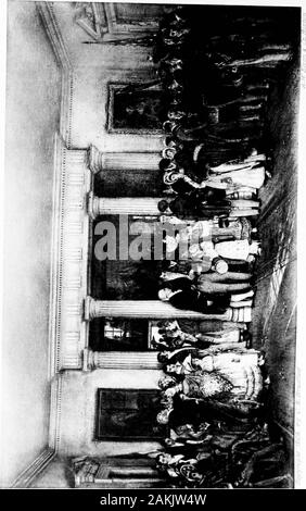 Lafayette Besuch in Germantown, Juli 20, 1825; eine Adresse vor dem Pennsylvania Genealogical Society, 1. März 1909, der Pennsylvania historische Gesellschaft, 10. Mai 1909, den Standort und die Reliquie Gesellschaft von Germantown, 20. Mai 1910, die Stadt Geschichte Gesellschaft von Philadelphia, 11. Januar 1911 ausgeliefert. ES BESUCH zog er die Ausrufe der Multitude und das Brüllen der Kanone war fast ohrenbetäubend. A.L. Logansaid ich könnte Ihnen eine sehr schöne Beschreibung, aber ich sagte ihm, ich hätte es auf Ihrem imagi-Nation zu verlassen, wäre es für mich unmöglich zu describeeverything werden. Das Original dieses l Stockfoto