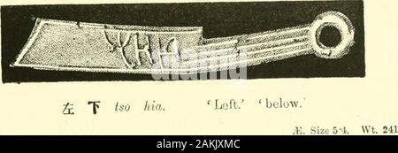 Katalog der chinesischen Münzen aus der siebten centBC. Zu AD 621 einschließlich der Serie in der Britis Museum. UjJ miifj. Wie (I2: i0 j. 11 KV. 97. Obv. Stockfoto