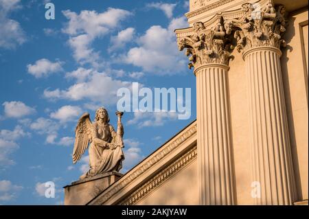 Chiesa di San Rocco all'Augusteo oder Kirche Saint Rocco am Ufer des Tiber in Rom, Italien Stockfoto