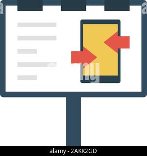 Billboard Stock Vektor