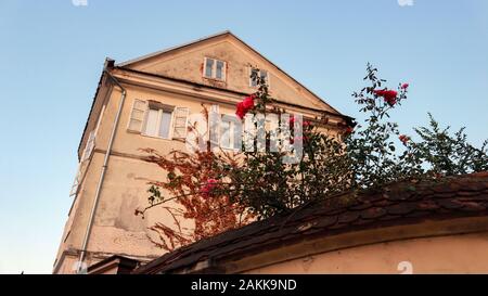 Meine schöne Heimatstadt Samobor, Kroatien Stockfoto