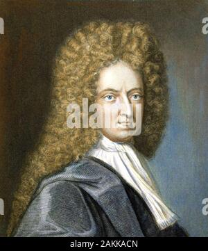 DANIEL DEFOE (c 1660-1731) Englische Händler, Spion und Autor Stockfoto