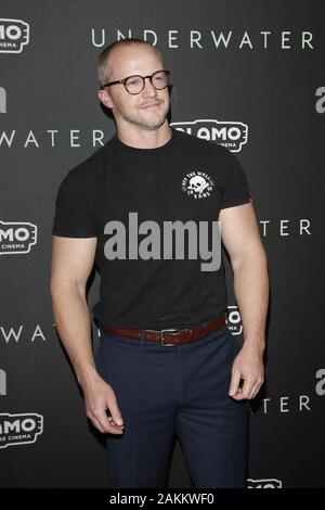 Januar 7, 2020 Los Angeles, CA, USA: LOS ANGELES - JAN 7: William Eubank im "Unterwasser"-Fan Screening im Alamo Drafthouse Cinema am 7. Januar 2020 in Los Angeles, CA (Credit Bild: © Kay Blake/ZUMA Draht) Stockfoto