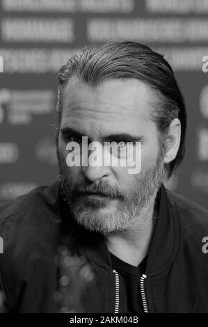 Februar 20th, 2018 - Berlin Joachin Phoenix Die "Mach dir keine Sorgen, er wird jetzt nicht zu Fuß' Pressekonferenz während der Berlinale 2018 Stockfoto