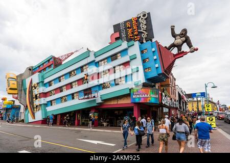 Ripley's Glaub es oder nicht in der Innenstadt von Niagara Falls City. Stockfoto