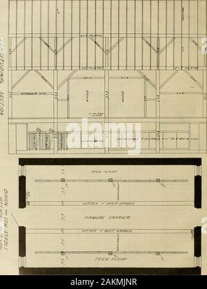 Radford's praktische Scheune Pläne: Dass eine vollständige Sammlung von praktischen, wirtschaftlichen und common-sense Pläne von Scheunen, Gebäuden und Schuppen. £: nd^^ ct/o/v RADFORDS PRAKTISCH. Scheune PLÄNE 21 chance Öffnungen mit oxy-gen zur Verfügung zu stellen, aber Sie können nicht auf Providenceto in einem großen stableunless unterstützen Sie ein wenig Hängen halten sie ihr Vieh lebendig. Viele Milchprodukte Männer bevorzugen zu haben Stockfoto