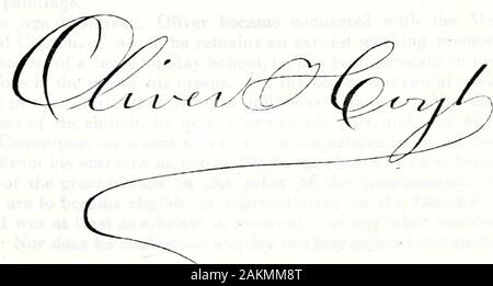 Eine genealogische Geschichte der Hoyt, Haight und Höhe Familien: mit einigen der früheren Hyatt Familien, eine Liste der ersten Siedler von Salisbury und Amesbury, Massachusetts, etc.. {Ho,) v; t-ich. Ich;,,:;^-v;.,:&gt;??. r; k. -&Gt; -1-;: ^--^-f. -?-:. : J,: a. 7 GENEKATION. 461 14 April, 1851; Si/lvester, ^h. Jane U, 1853, ia S., d. Feb.12, 1854; Frances Emily,^b. Februar 29, 1856, i.e. Iowa: Sarah Abi - Gail,^b. Jiiue 14, 1860, S., d. 12.08.^S, 1860. (4454) Iir. Maky Catiiaiune, b. Sept. 2 o, 1817, S.; Leben in S. (4455) IV. William, b. 19.09.oO, 1819, S.; m. 1., Maria S. Mo Stockfoto