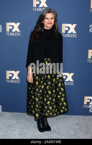 Januar 9, 2020, Pasadena, CA, USA: LOS ANGELES - JAN 9: Tracey Ullman an der FX Winter TCA Starwalk im Langham Huntington Hotel am 9. Januar 2020 in Pasadena, CA (Credit Bild: © Kay Blake/ZUMA Draht) Stockfoto