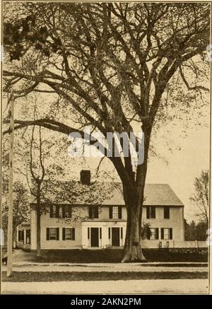 Unter den alten New England Inns; ein Konto der kleinen Reisen in verschiedene urige Gasthäuser und Wirtshäuser in Colonial New England. ss Rede. Und auf thisoccasion, die er in neue Hamp zogen - shire und war bei Dunbarton durchdie Sohn des Allgemeinen Stark unterhalten. In der Nähe von Hop-kinton (N. H.) hielt er einen öffentlichen receptionin vor der Wiggin Taverne und wasgreeted, kein Zweifel, von einer großen Zahl von thetowns Bürger. Aber die einzigen Daten, die hascome auf uns über den Tag kommt froman Eintrag von Miss Betsey S. Eaton, danach Frau Brockway, in Ihrem schooldictionary: 22. Juni 1825. Halten diese schoolin Stockfoto