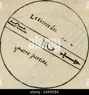 La geomance dv Seigneur de Christofe Cattan, gentilhomme GeneuoysLiure nicht * plaisant & recreatifAuec la roüe de Pythagoras. GEOMANCIE. Stockfoto