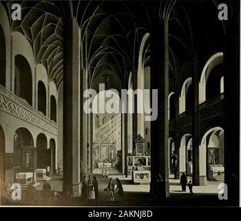 Deutsches Barock und Rokoko: herausgegeben im Anschluss die Jahrhundert-Ausstellung deutscher Kunst 1650-1800, Darmstadt, 1914. 899. JOHANN LUDWIG ERNST MORGENSTERN (1738 - 1819). Leonhardskirche in Frankfurt a. M. H. h. 0,345, Br. 0,40 Se. Die Kgl. Hoheit der Herzog von Sachsen-Coburg und Gotha. 900. JOHANN LUDWIG ERNST MORGENSTERN Kircheninterieur K. h. 0,355, Br. 0,47 Museum des herzoglichen Hauses, Gotha 530 Stockfoto