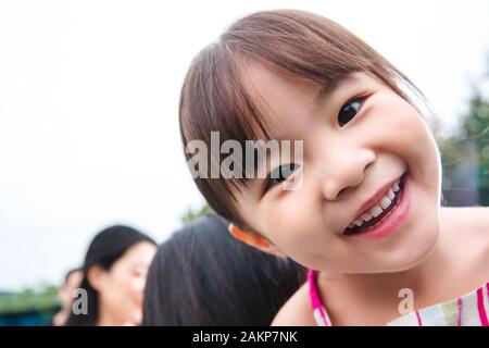 Oriental Kinder glücklich lächeln Stockfoto