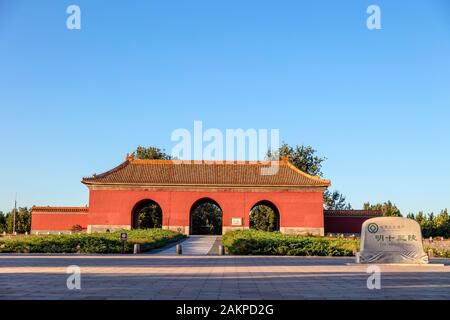 Beijing Ming Gräber Stockfoto