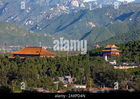 Beijing Ming Gräber Stockfoto