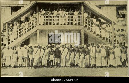 Timehri: Das Journal der königlichen landwirtschaftlichen und kommerziellen Gesellschaft von British Guyana. Neue Ankünfte an Einwanderung Depot. Stockfoto