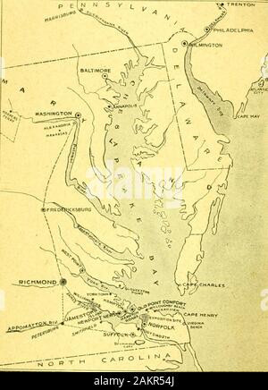 Laird & Lee's Guide zu historischen Virginia und die Jamestown centennial.. vollständige Statistiken und Rundfahrt. . Pocahontas, Hampton Roads, der Essex, ein altes Kriegsschiff Birds Eye View, Norfolk Mace,, St. Pauls, Norfolk,. Die Trinity Church, Portsmouth, Trockendock, Newport News, Soldaten nach Hause, Hampton, St. Johns Kirche, Hampton, Hampton Industrial School, # Wassergraben, Festung Monroe, Kirchturm Ruinen, Jamestown, Pfarrer Blairs Grab, Jamestown, Ruinen, Reglerwohnsitz, Jamestow Plat von Williamsburg, Bruton Kirche, Williamsburg, Bruton Kirche, inneren Plan, House of Burgesses, Court House, Williams Stockfoto