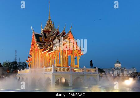 Der thailändische König Halle des Dusit Palace Plaza, Bangkok Stockfoto