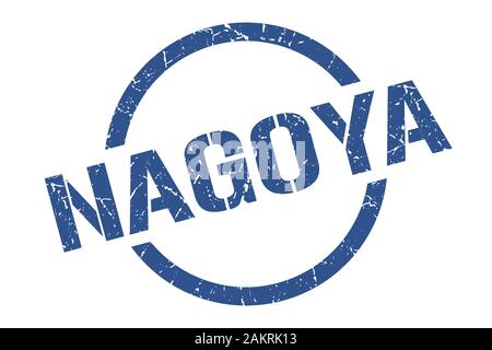 Nagoya Stempel. Nagoya grunge Runde isoliert anmelden Stock Vektor