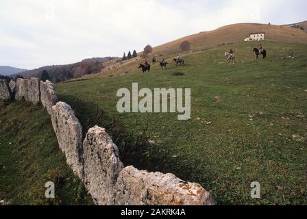 Altopiano di Asiago Stockfoto