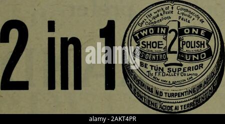 Kanadische Lebensmittelhändler Juli-Dezember 1908. Ankerwinde Marke High-Grade Tomato Catsup in 10, 16 und 20 oz., Flaschen mit einem neuen Design Andis sehr attraktiv. Diese.cat-sup ist weit überlegen und gibt manyothers perfectsatisfaction. Verkauft von allen Wholeiale Händler. Einmal verkauft immer gefragt. Die ANKERWINDE UNTERHALTSAMEN. Co TORONTO, KANADA 22. Die kanadische Lebensmittelhändler Wa^ staffes neue Jahreszeiten Erdbeere Früchte nowready Jamsand abgedichtet sind, um auf einmal, qualitycannot geschlagen werden. Wa^ staffe Begrenzt die PURE FRUCHT BEWAHRER Hamilton. Schuhcreme wird weitgehend als werden auf Verkauf von allen bis-zu-dategrocers beworben. Menschen Stockfoto