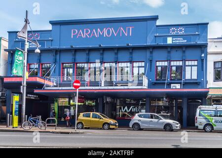 Paramount Theater Kino, 1917-27, von James Bennie, Courtenay Place, Wellington, Neuseeland Stockfoto