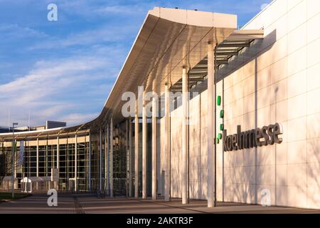 Die Ausstellungshallen der Messe Köln, Eingang Nord, Stadtteil Deutz, Köln, Deutschland sterben Messehallen der Koelnmesse, Eingang Nord, Stad Stockfoto